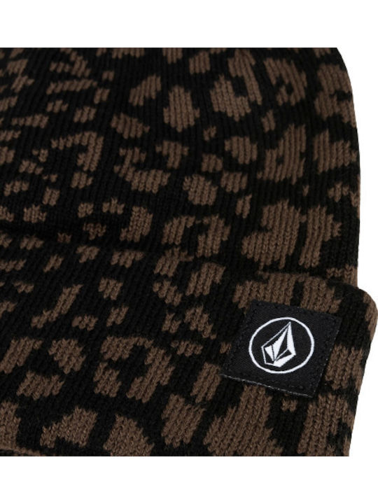 Full Stone Beanie Frauen Beanie Gestrickt Leopard