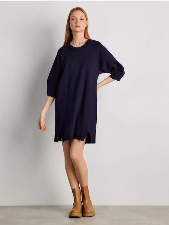 Mini Dress Navy Blue