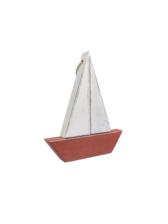 Korres Craft Wooden Miniature Ship 12.5x12cm