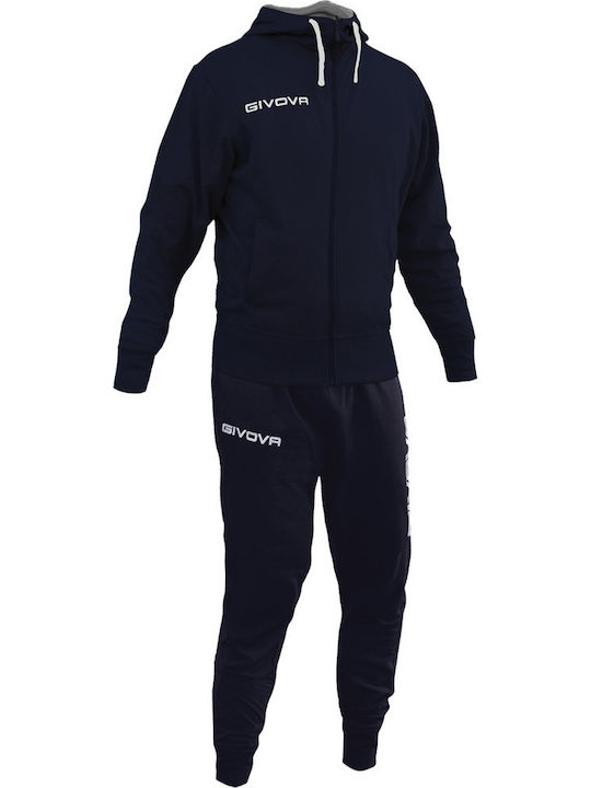 Tuta Poker Tracksuit with Elastic Navy Blue