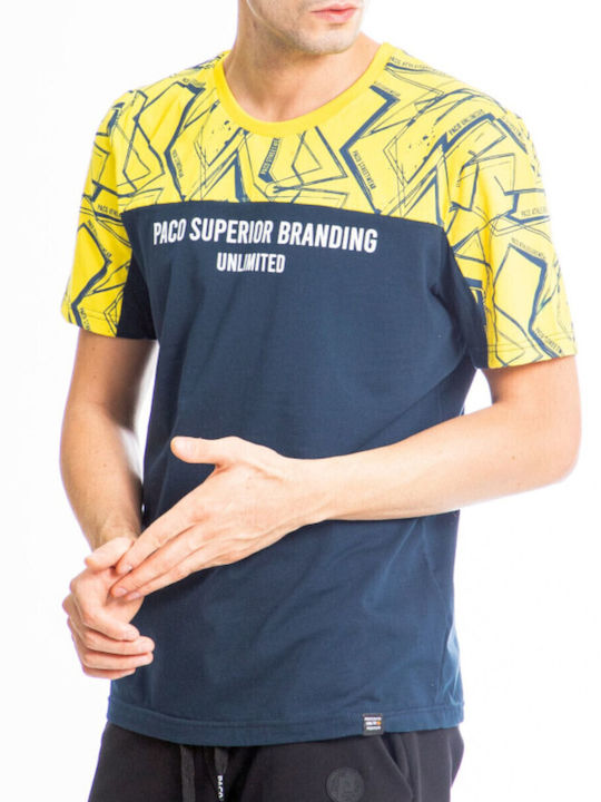 T-shirt Blue / Yellow