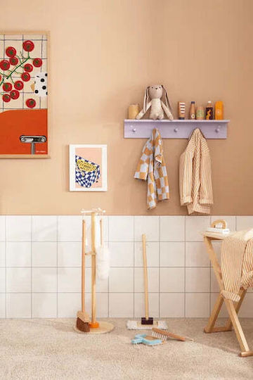 Kids Concept Παιχνίδι Καθαρισμού από Ξύλο για 3+ Ετών 65 εκ. 7τμχ