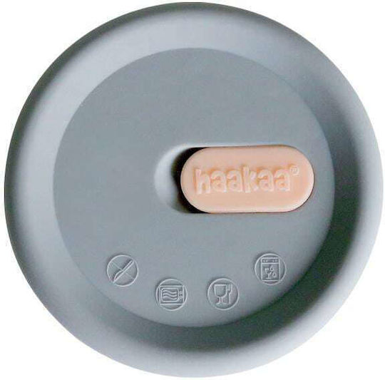 Haakaa Manual Single Breast Pump Express & Collect Travel Pack BPA Free Gray 150ml