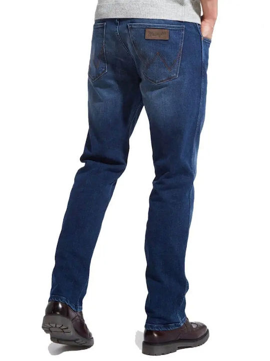 Wrangler Greensboro Men's Jeans Pants in Regular Fit Navy Blue