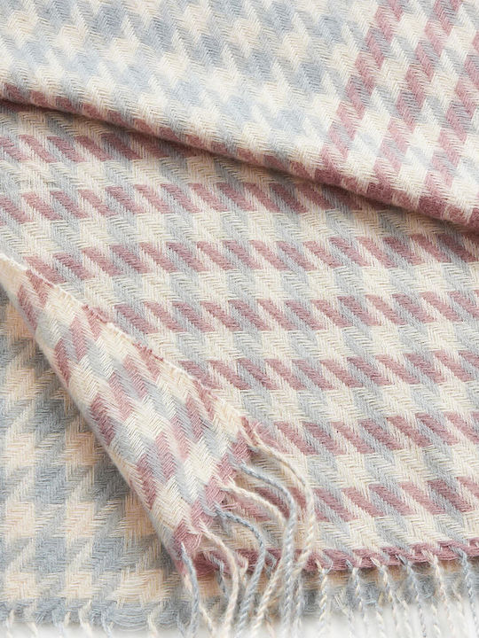 Verde 06-1031 Women's Wool Scarf Pink