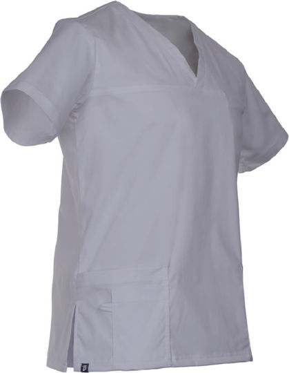 Be Unique Victor Men's Gray Medical Blouse Cotton and Polyester