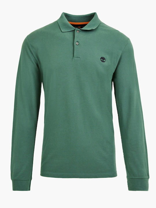 Polo Short Sleeve Green Blouse