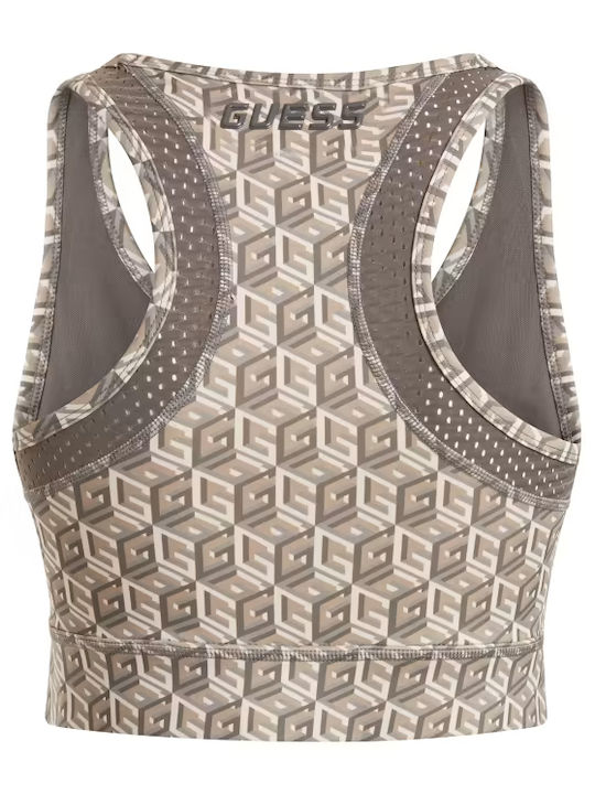 Women's Sports Bra with Removable Padding Gray