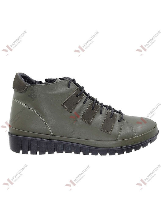 Pyramis Damenstiefel 21208/40818 Khaki