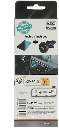 WRC Auto Handyhalterung mit Magnet Schwarz
