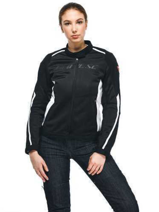 Dainese Hydraflux 2 Air Lady D-Dry Summer Women's Motorcycle Jacket Waterproof Black / White