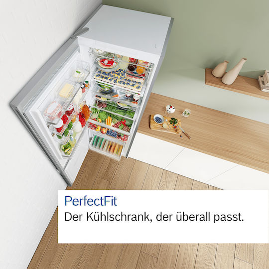 Bosch Ψυγειοκαταψύκτης 508lt Total NoFrost Υ193xΠ70xΒ80εκ. Inox KGN56XIDR