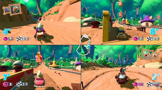 Smurfs Kart Турбо Издание Игра за Switch