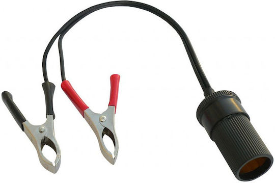Rchang Car Cigarette Lighter Adapter 12V με Κροκοδειλάκια W14257