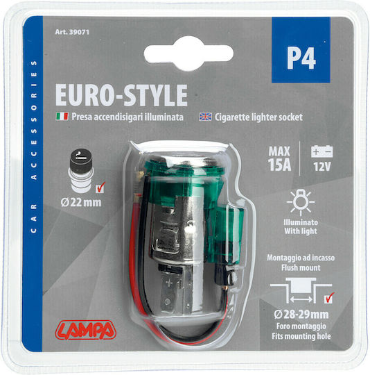 Lampa Zigarettenanzünder Auto 12V