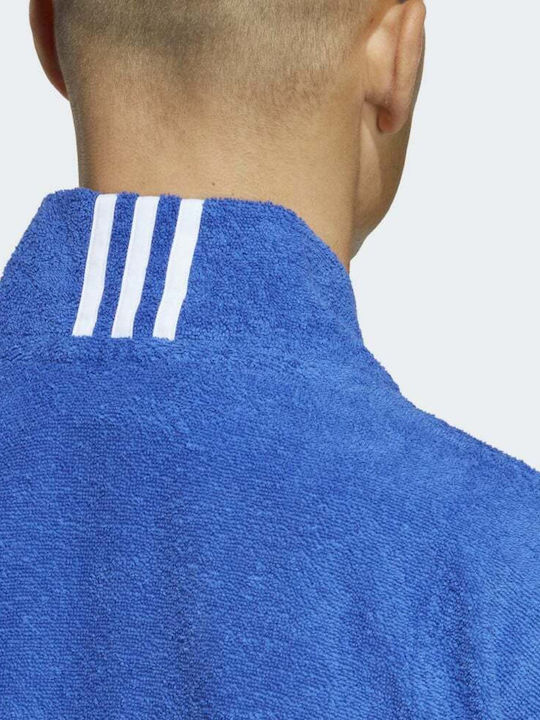 adidas HS2061 Μπουρνούζι Κολυμβητηρίου Μπλε