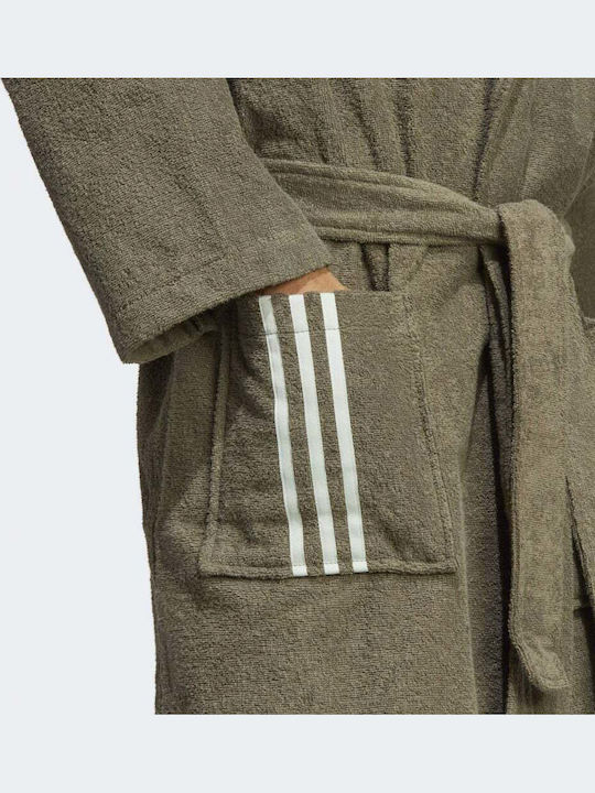 adidas HS2063 Μπουρνούζι Κολυμβητηρίου Πράσινο