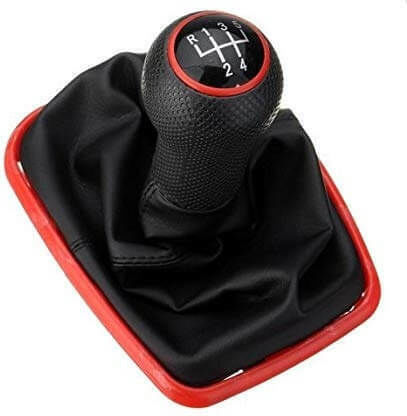 Shift Knob for Volkswagen Bora / Golf / Jetta Volkswagen Red