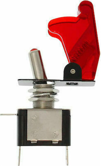Batterieschalter Auto 12V-24V Universal 3pin Rot