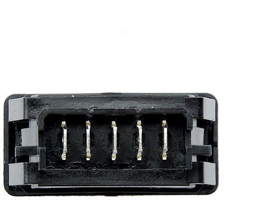 NTY Fensterheberschalter Auto für Citroen Springend Fiat Schutz Peugeot Experte 2006+ 5pin Schwarz