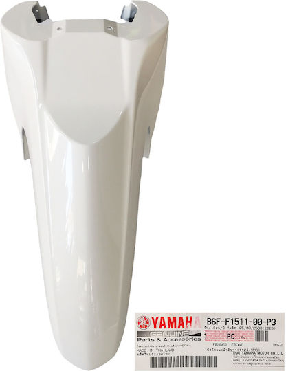 Yamaha Φτερό Μπροστινού Τροχού Μοτοσυκλέτας για Yamaha Crypton S 115 Λευκό