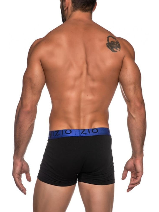 Men's Boxers Black/Royal Blue 2Pack