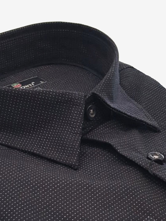 Cu mânecă lungă Denim Cămașă Negru