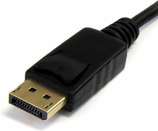 StarTech Кабел mini DisplayPort мъжки - DisplayPort мъжки 2м Черен (MDP2DPMM2M)