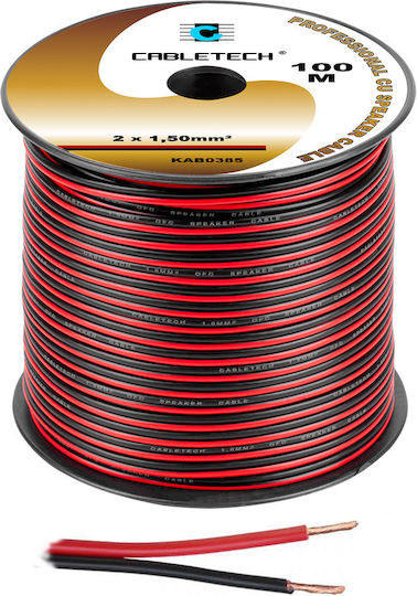 Cabletech Καλώδιο Ηχείου Ατερμάτιστο 100m DM-0385