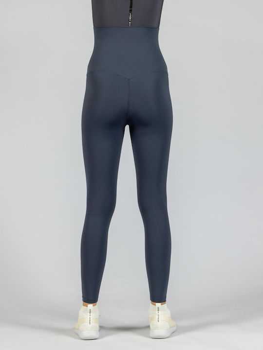 GSA Women's Long Legging High Waisted Navy Blue