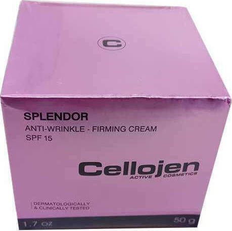 Cellojen Rich Κρέμα Προσώπου Ημέρας με SPF15 για Ενυδάτωση, Αντιγήρανση & Σύσφιξη με Υαλουρονικό Οξύ & Πεπτίδια 50gr