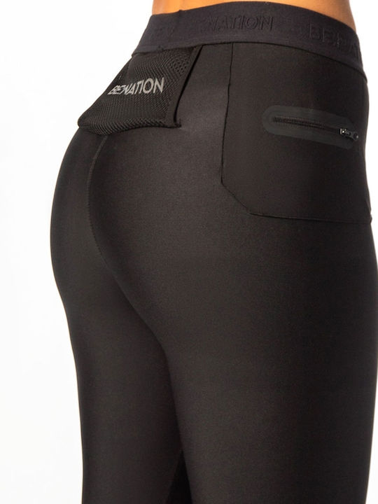 Women's Long Training Legging High Waisted Black