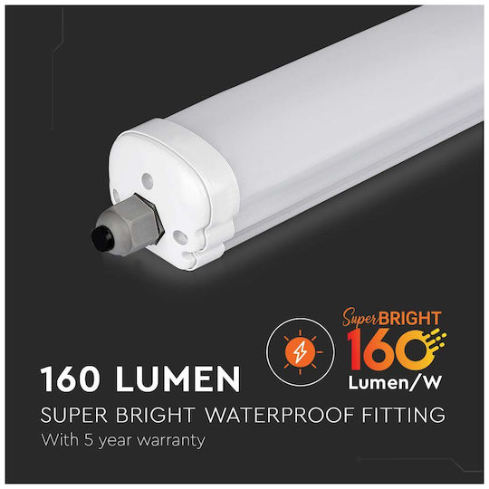 V-TAC Lighting Batten Outdoor with Integrated LED 24W 120cm