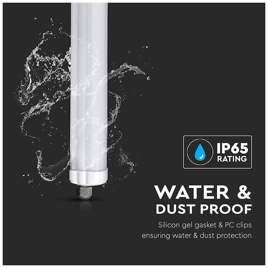 V-TAC Lighting Batten Outdoor with Integrated LED 24W 120cm