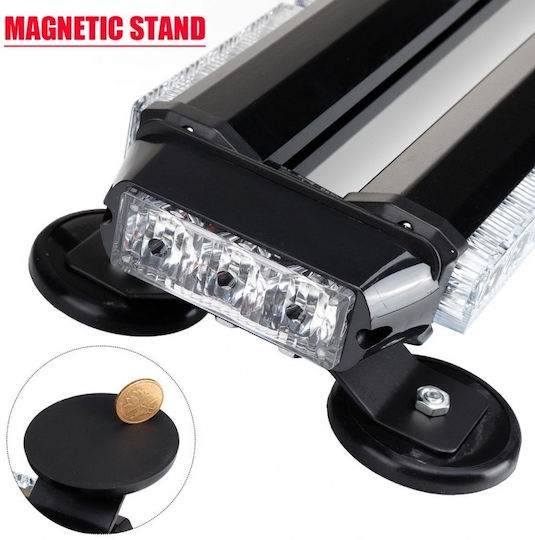Flexzon Auto-Signalleiste LED 12 / 24V 54cm mit Orange Beleuchtung