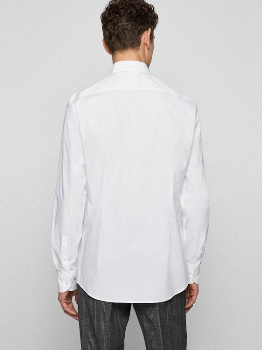 Long-sleeved Cotton Shirt White
