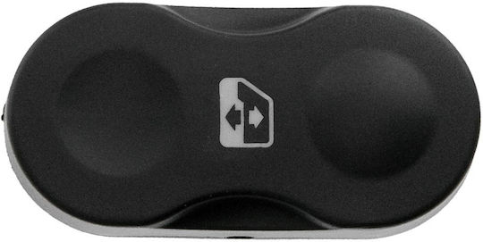 NTY Fensterheberschalter Auto für Dacia Staubwedel / Sandero 5pin Schwarz