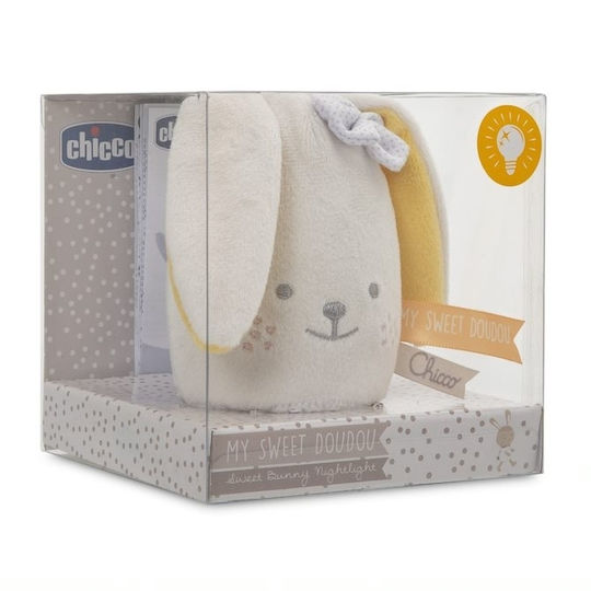 Chicco Παιδικό Διακοσμητικό Φωτιστικό Rabbit Μπεζ 7x6.5x9εκ.