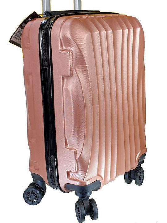 Forecast P009-20 Kabinenreisekoffer Hartschalen Rose Gold mit 4 Räder Höhe 55cm