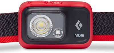 Black Diamond Headlamp LED Waterproof IPX8 with Maximum Brightness 350lm Cosmo 350 BD620673 Graphite