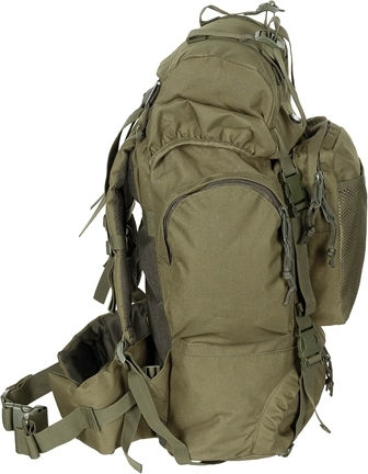 MFH Militärischer Rucksack Rucksack aus Polyester Khaki 55Es