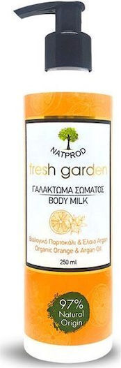Natprod Fresh Garden Orange Moisturizing Lotion Body for All Skin Types 250ml