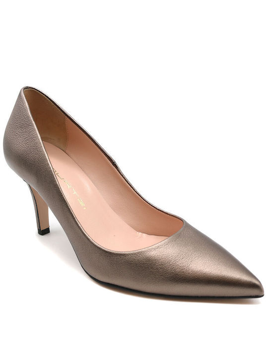 Mourtzi Leder Pumps Bronze