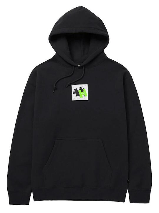 Misfit Hanorac cu Glugă Negru