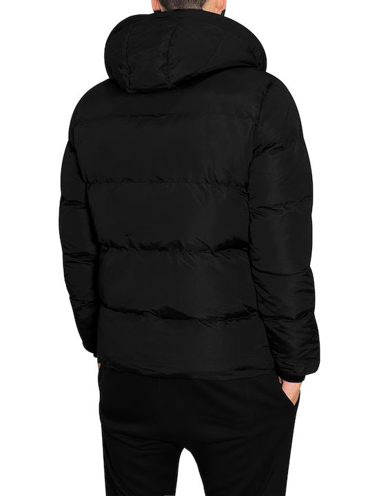 3Guys Kristopher Men's Winter Puffer Jacket Black