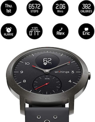 Withings Steel HR Sport (Μαύρο)