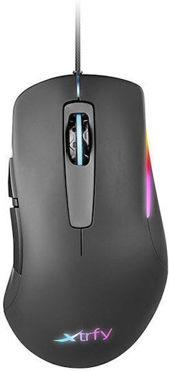 Xtrfy M1 RGB Gaming Gaming Maus 3200 DPI Schwarz