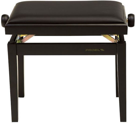 Proel Stool Piano Adjustable L52.5xW30.6xH46-56cm