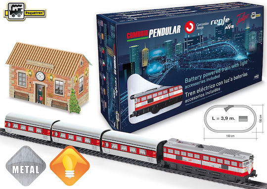 Pequetren Pendular Set with Train with Light for 3++ Years