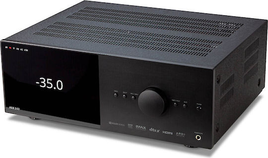 Anthem MRX-740 Радиоусилвател Home Cinema 4K/8K 11.2 Канала 140W/8Ω 170W/6Ω с HDR и Dolby Atmos Черен